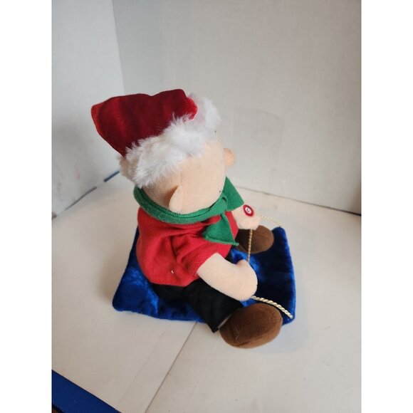 2012 Gemmy Charlie Brown Musical & Moving on Sled Toy / Peanuts Tags - Picture 4 of 5